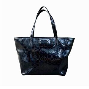Kate Spade Shiny Patent Black Tote Bag